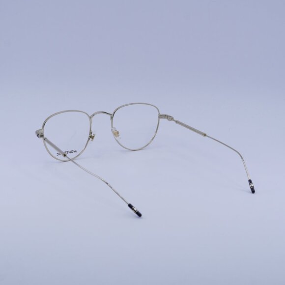 Montblanc MB0111O 002 Eyeglasses Gold 49mm Aviator Frame - Picture 9 of 11